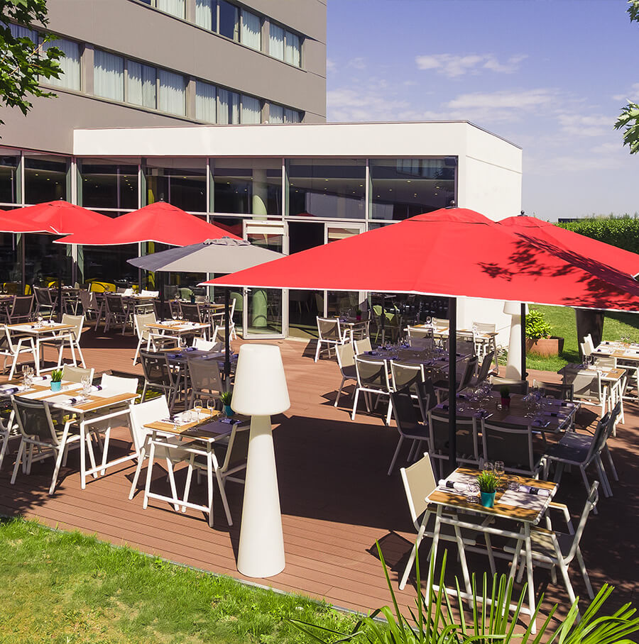 Cadre relaxant avec jardin et terrasse